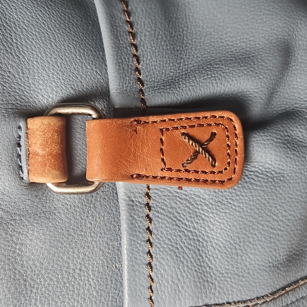 The Sak, Stylish Blue and Brown Women's Crossbody Bag - Picture 2 of 16